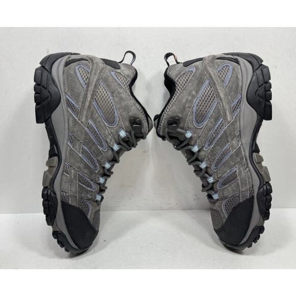 Merrell Women's 12 Wide Moab 2 Mid WP Hiking Boots Granite Gray Waterproof - Picture 6 of 8